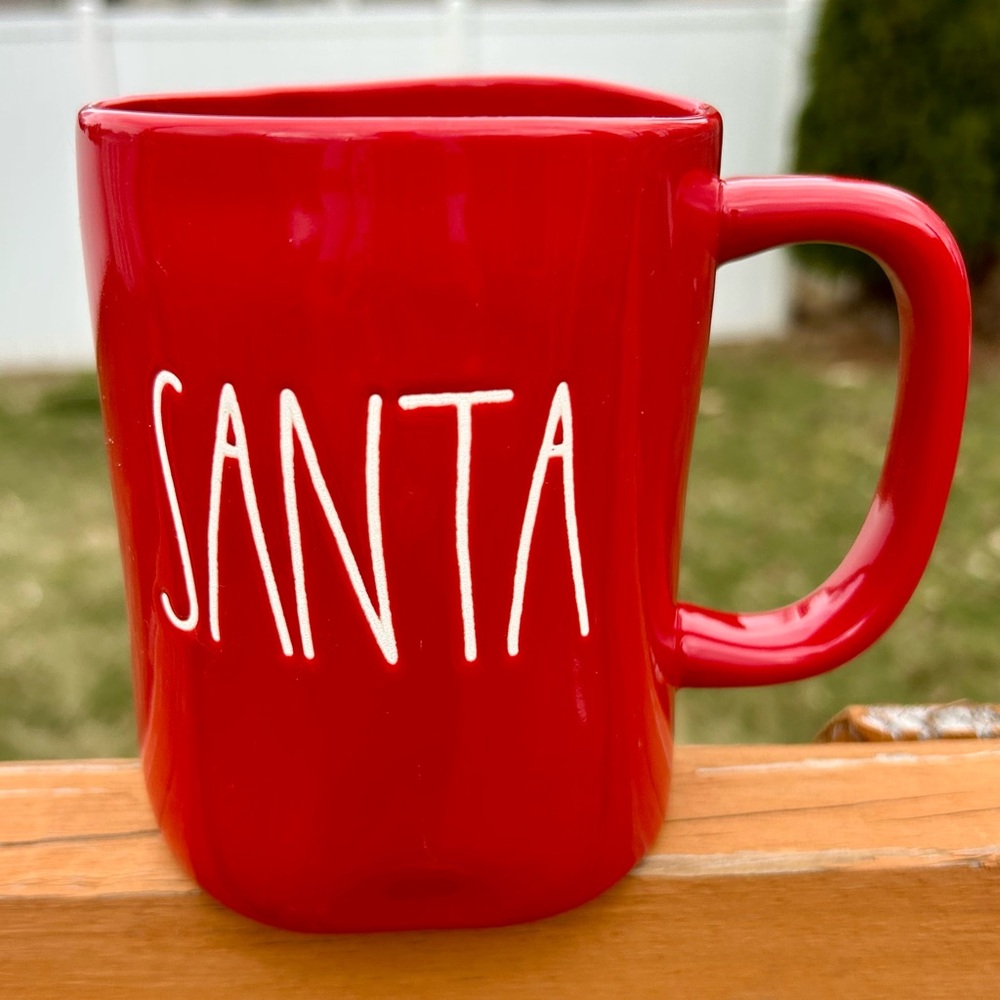 Red Ceramic Rae Dunn Mug